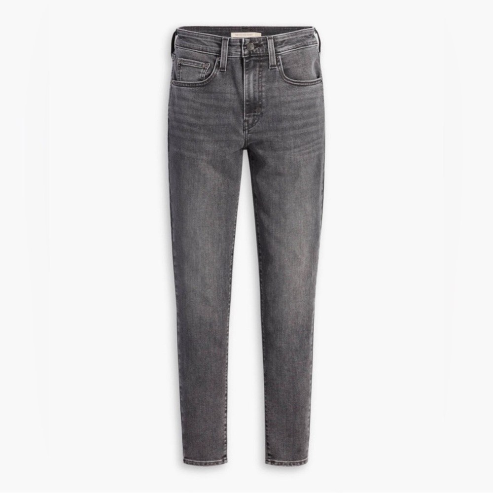 Levi’s Premium 721 High Rise Gray Skinny Jeans. Never worn.